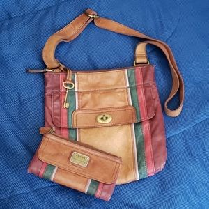 Fossil purse and wallet